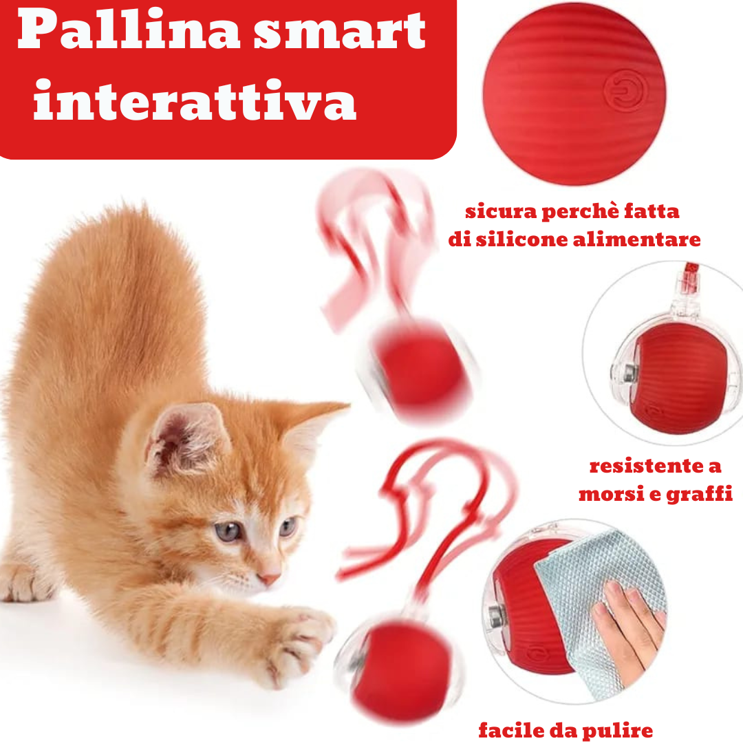 Pallina smart giocattolo interattivo